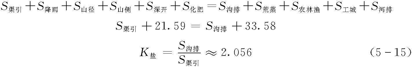 5.3 水盐排引比